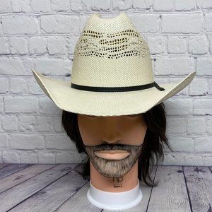 Vintage Laredo BANGORA Cowboy Hat Cap Size 6 3/4 Made in Mexico - kids